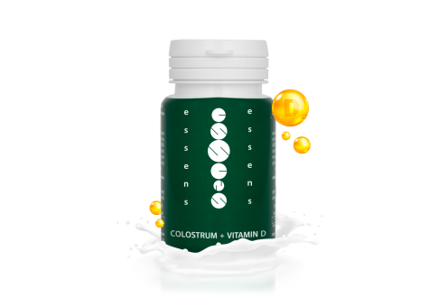 Colostrum + Vitamin D 60 capsules - food supplement