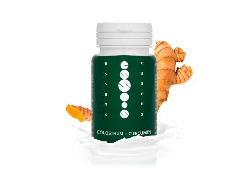 Colostrum + Curcumin 60 capsules - food supplement