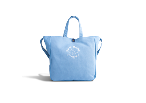 Tote beach bag Sun Care - blue