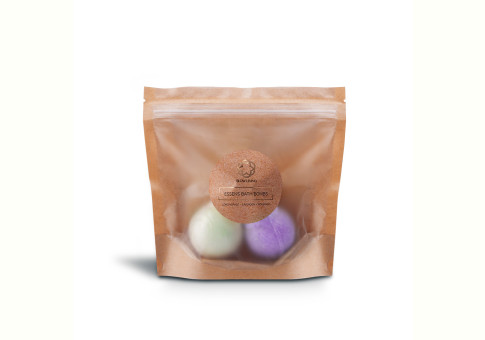 Sparkling soluble bath bombs