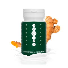 Colostrum + Curcumin 60 capsules - food supplement